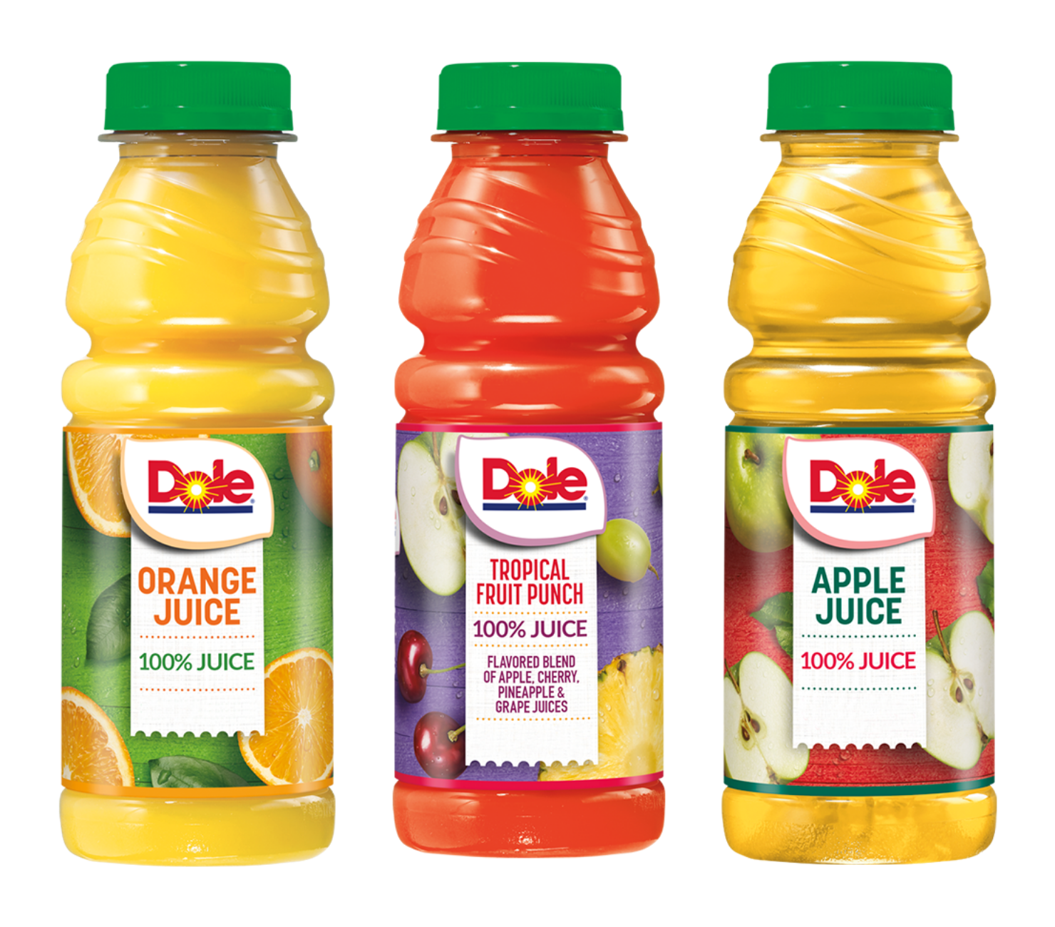 What are the types of fruit juice bottle?